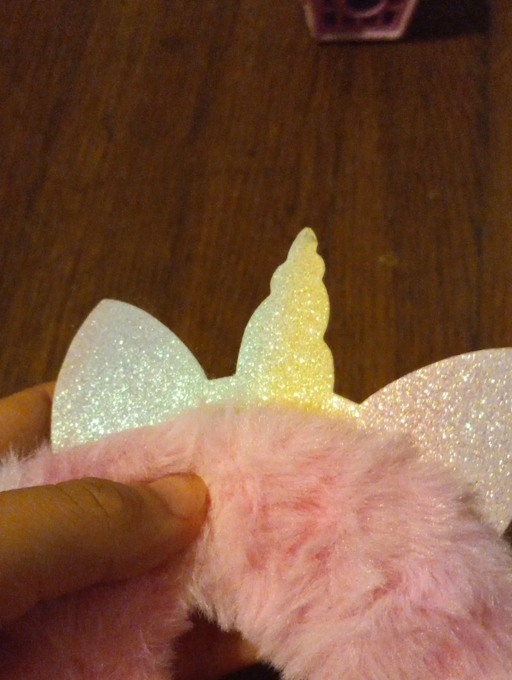 Fuzzy Kids Unicorn Scrunchie